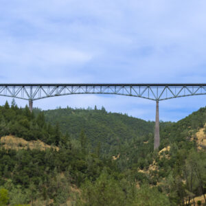 Photo of the Foresthill bridge in California